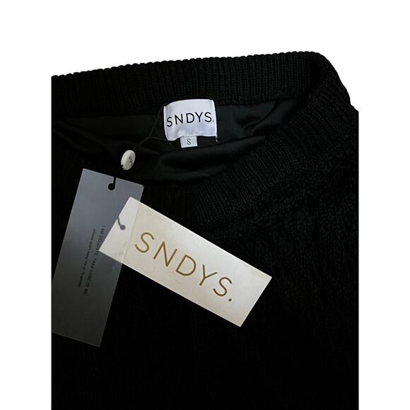 Sandy Black Long Pencil Dress Size Small - Picture 3 of 3